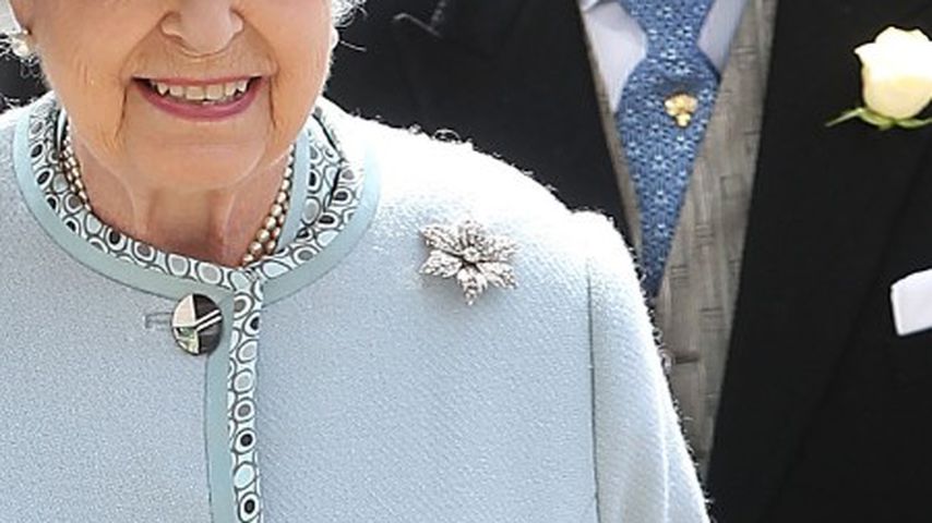 Die Brosche der Queen, die auch einst anlässlich ihrer Verlobung im Jahr 1947 trug