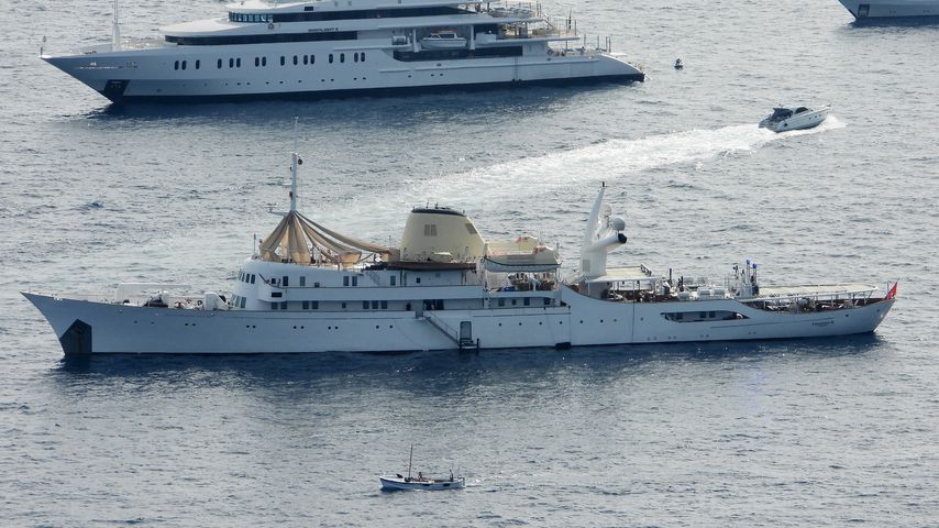 Die Christina O im Vordergrund, Heidi Klum und Tom Kaulitz' Hochzeits-Location