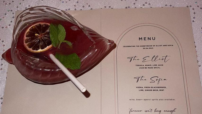 Die Cocktails von Sofia Richie und Elliot Grainge