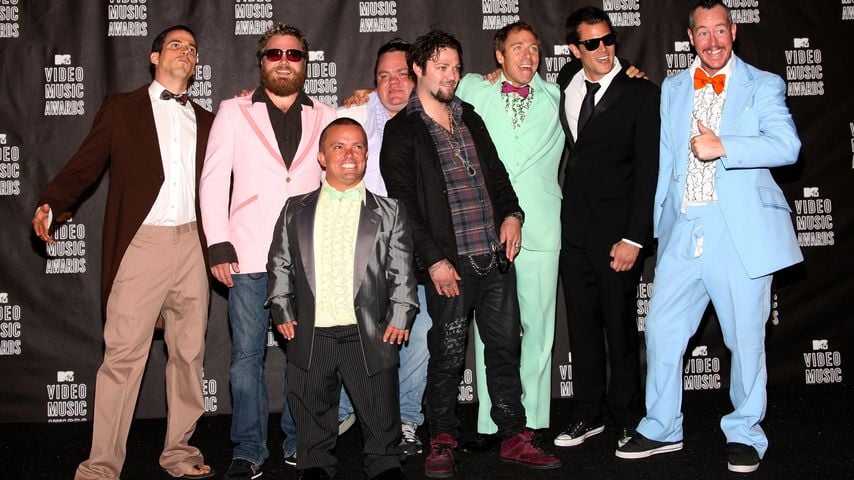 Die Crew von "Jackass" bei den MTV Video Music Awards 2010