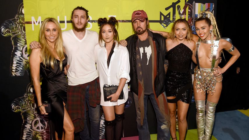 Tish, Braison, Noah, Billy Ray, Brandi und Miley Cyrus