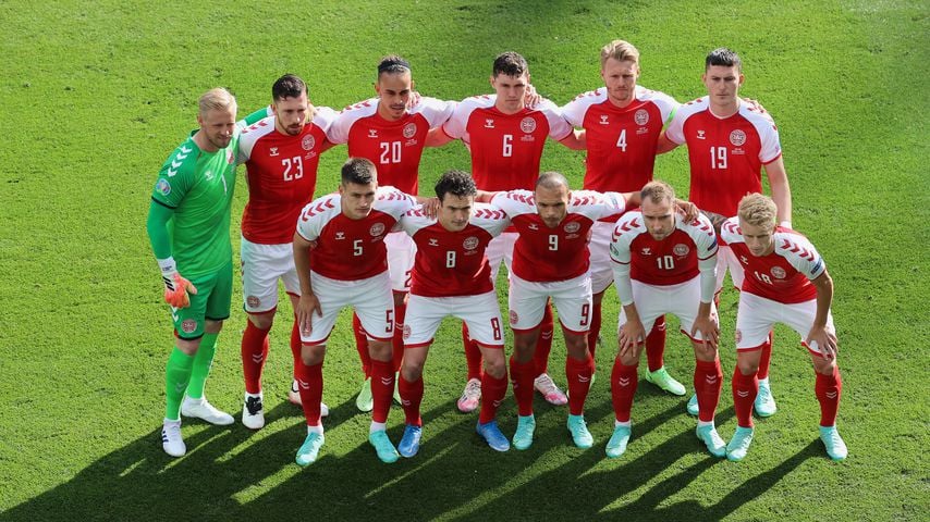 Die Nationalmannschaft von Dänemark