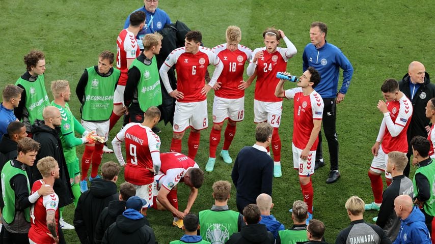 Dänisches Team wollte nur mit Eriksen-Update weiterspielen