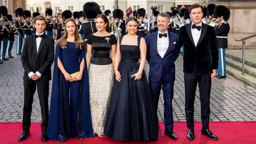 Die dänischen Royals im April 2025