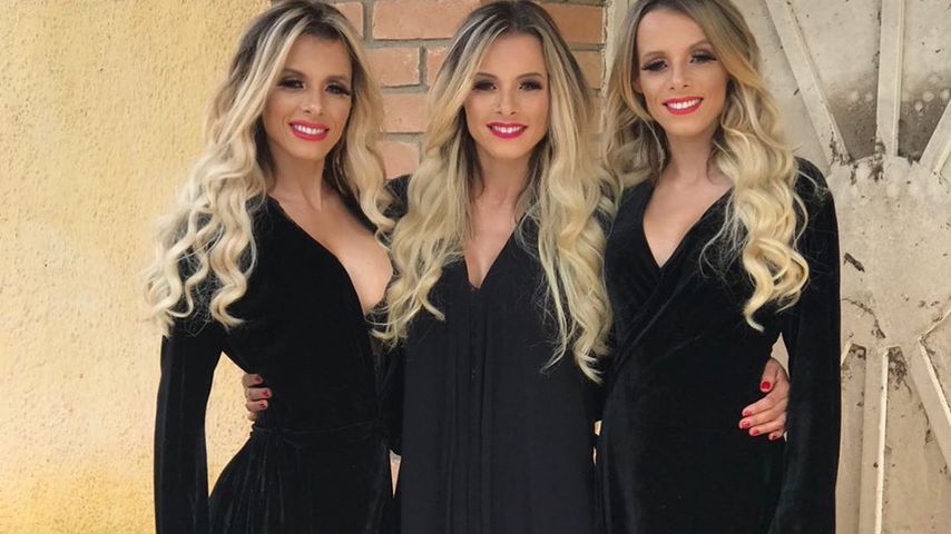 Starkes Schwestern-Trio! Drillinge sind Bodybuilder-Idole