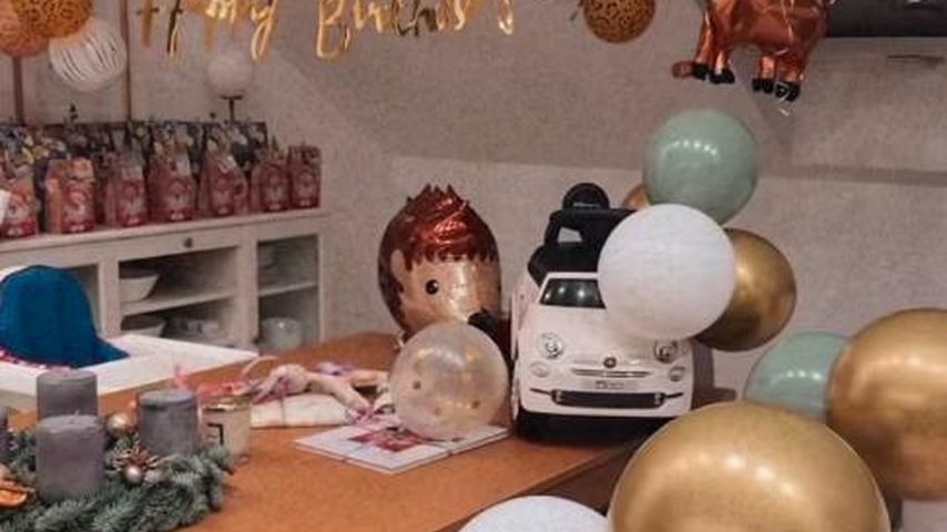 Deko für Solea Engels' ersten Geburtstag
