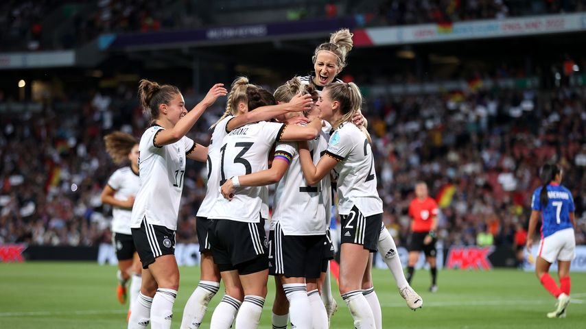 Die deutsche Nationalmannschaft der Frauen, Juli 2022