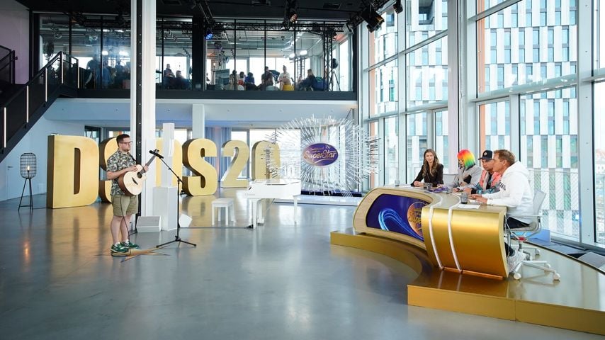 Die DSDS-Jury 2023 Leony, Katja Krasavice, Pietro Lombardi und Dieter Bohlen