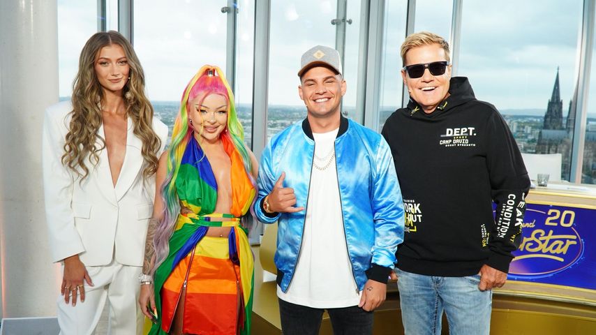Leony, Katja Krasavice, Pietro Lombardi und Dieter Bohlen – die DSDS-Jury 2023
