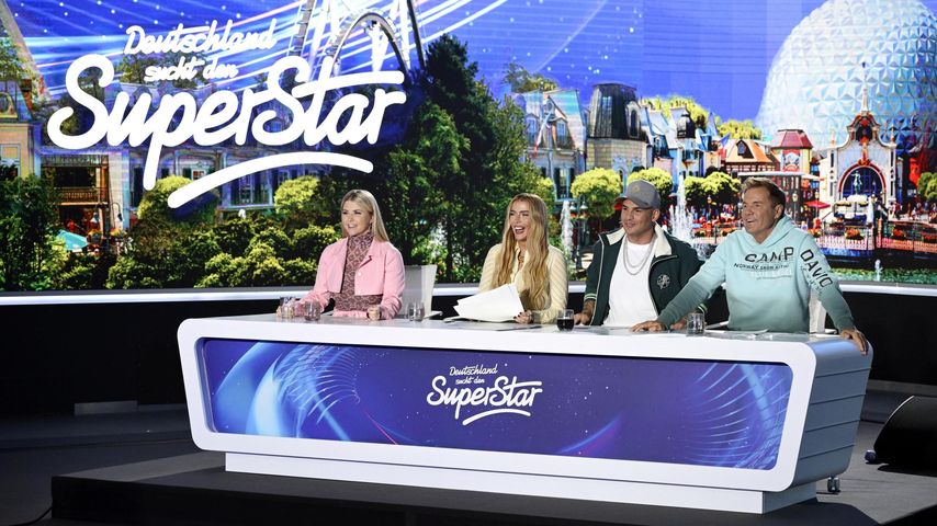 Beatrice Egli, Loredana, Pietro Lombardi und Dieter Bohlen in der DSDS-Jury
