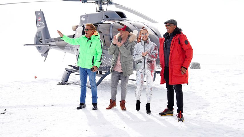 Die DSDS-Jury im Recall in Sölden