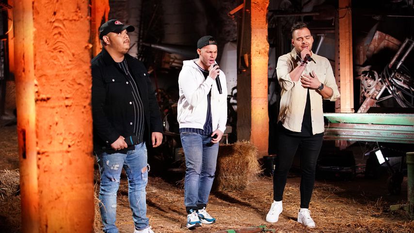 Die DSDS-Kandidaten Serzan Mehmedov, Bejtulla Lika und Kevin Jenewein