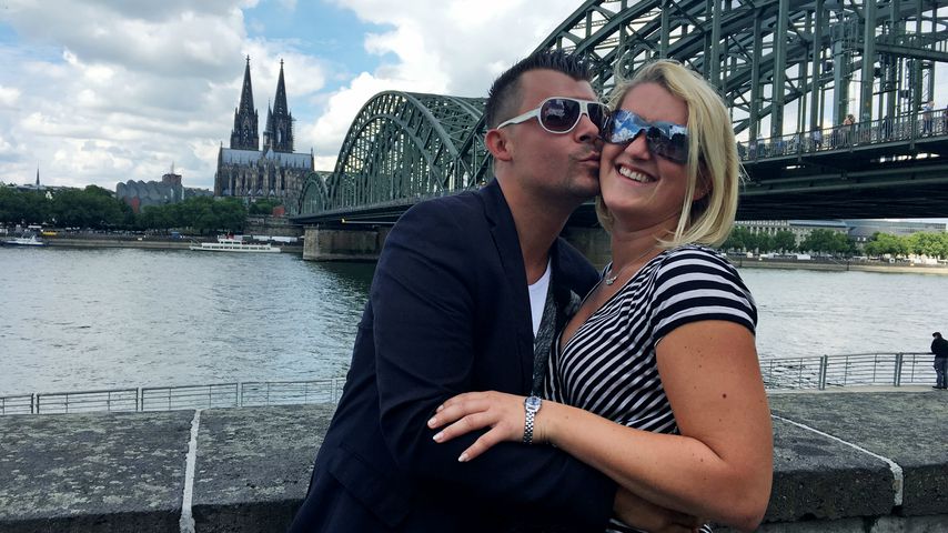Die ehemaligen "Hochzeit auf den ersten Blick"-Kandidaten Peter und Vanessa in Köln, Oktober 2019