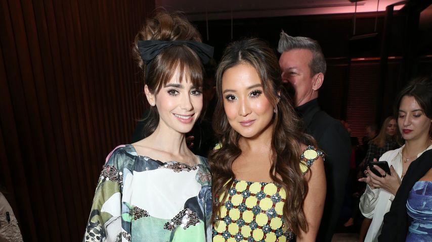 Die "Emily in Paris"-Stars Lily Collins und Ashley Park