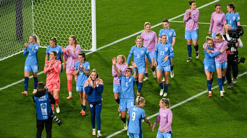 Die englische Frauennationalmannschaft im August 2023