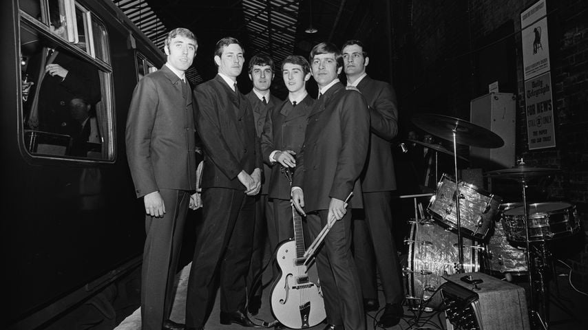 Die englische Rockband The Moody Blues 1964