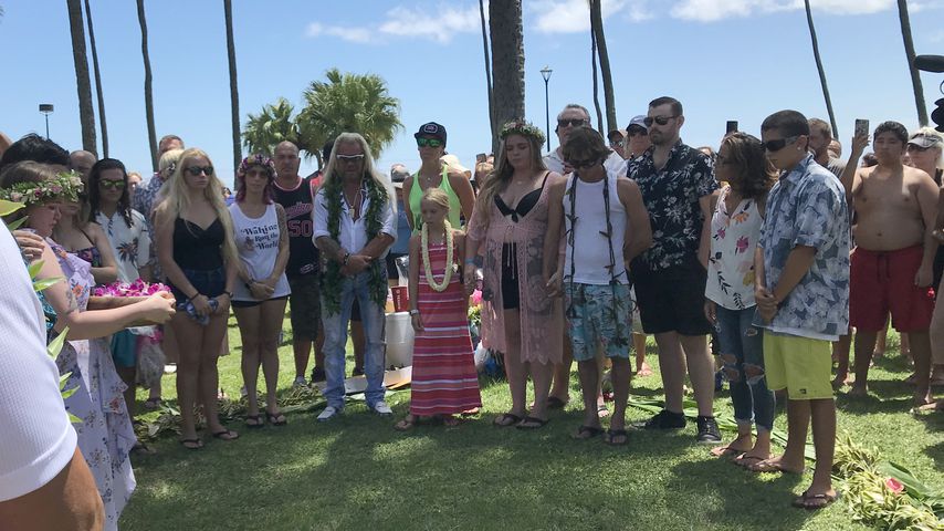 Die erste Trauerfeier für Beth Chapman im Juni 2019 auf Hawaii
