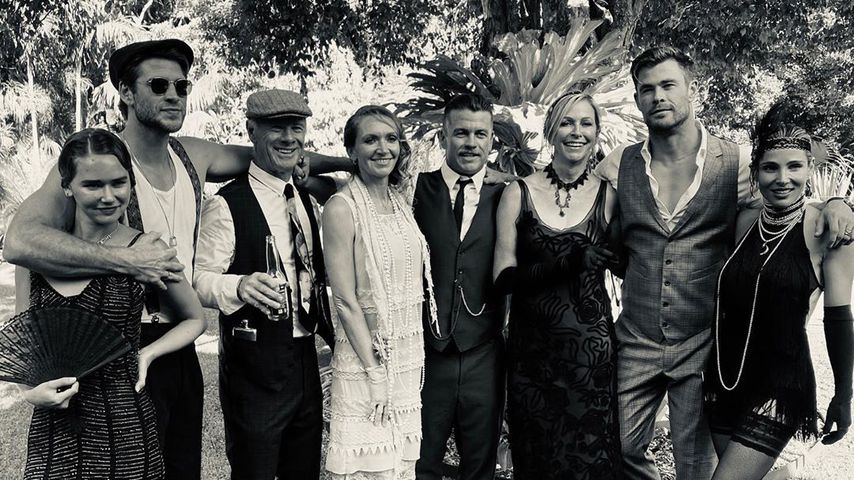 Familienfoto der Hemsworths, November 2020