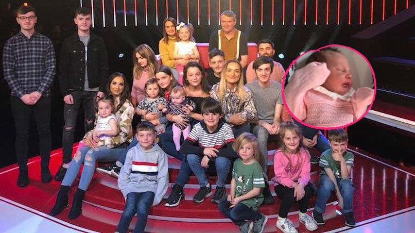 22. Kind der Radfords: Familie zeigt die ersten Baby-Bilder
