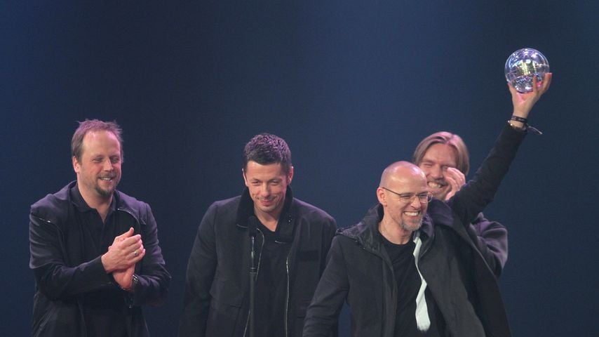 Die Fantastischen Vier bei der Verleihung der 1Live Krone 2010