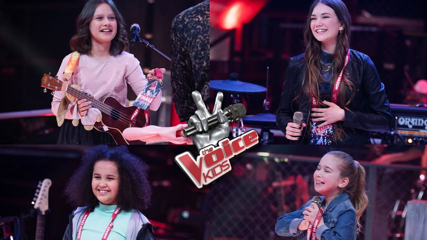 Isabella, Emily, Rahel und Henriette, "The Voice Kids"-Finalistinnen