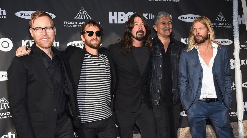 Die Foo Fighters im April 2015
