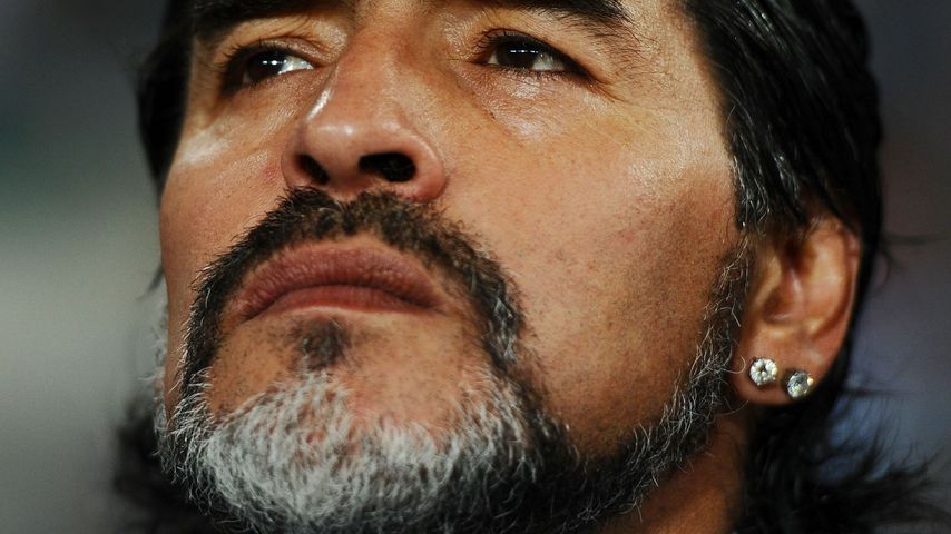 Die Fußballlegende Diego Maradona