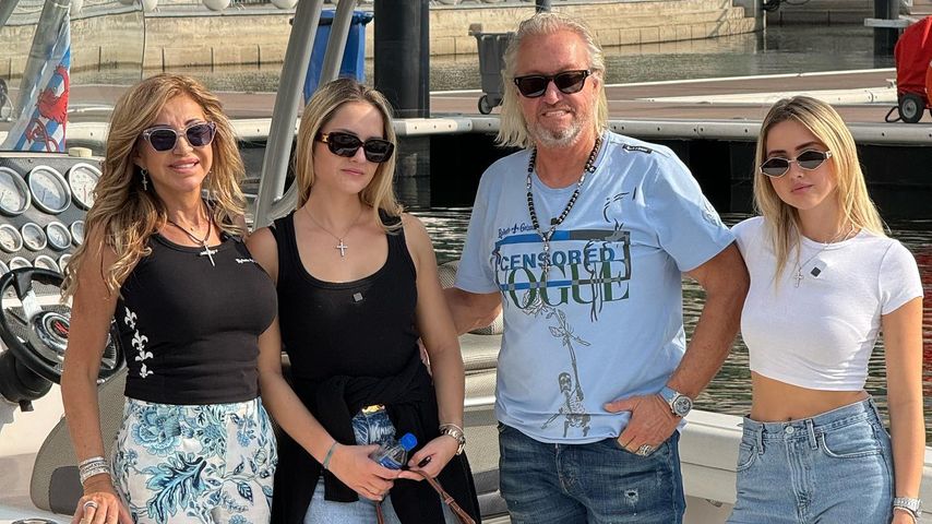Carmen, Davina, Robert und Shania Geiss