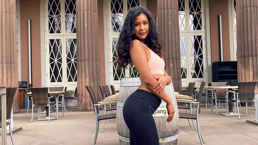 Die "Germany's next Topmodel"-Kandidatin Lijana im April 2020