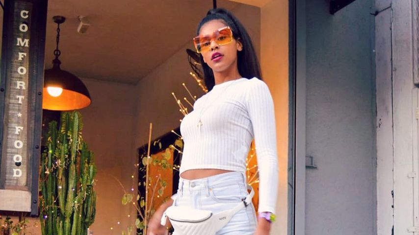 Die "Germany's next Topmodel"-Kandidatin Lijana im April 2020