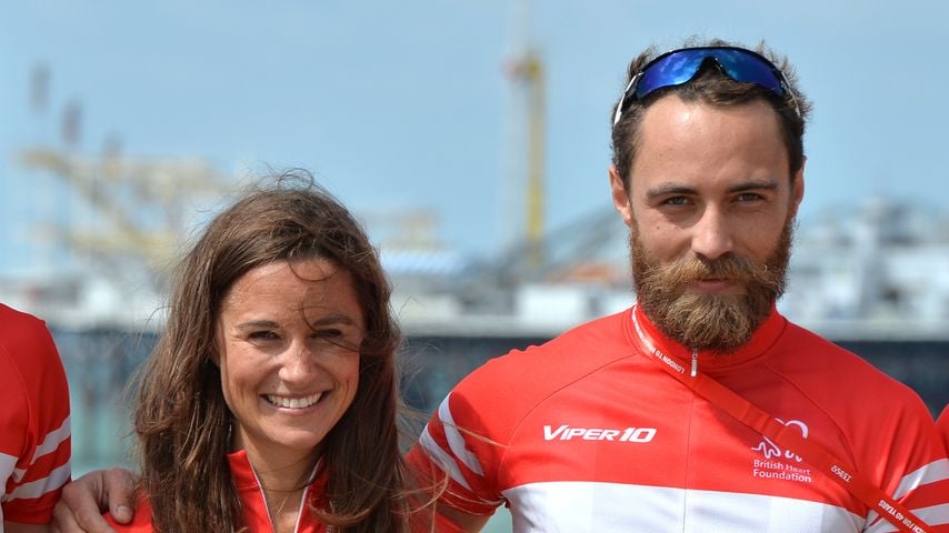 Die Middleton-Geschwister Pippa und James