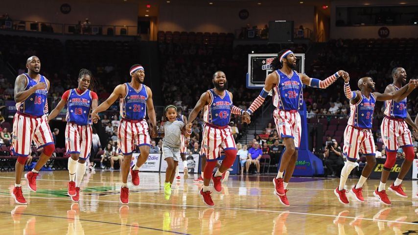 Die Harlem Globetrotters im August 2019
