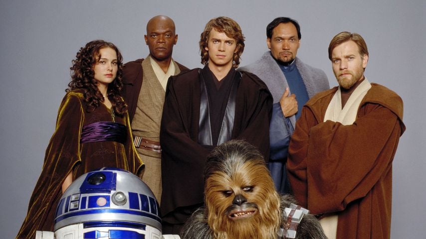 Die Hauptdarsteller aus "Star Wars: Episode III – Die Rache der Sith", 2005