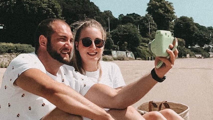 Die "Hochzeit auf den ersten Blick"-Turteltauben Philipp und Melissa im Sommer 2019