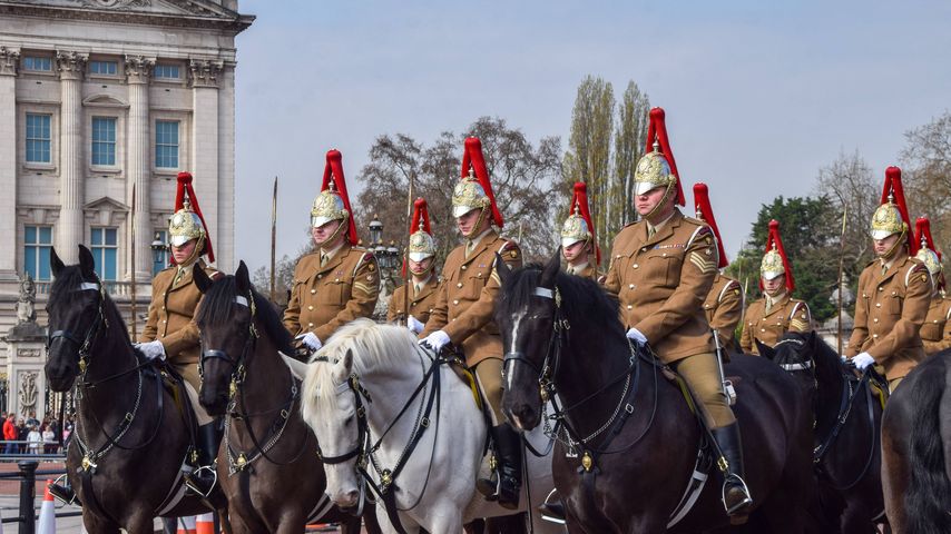 Die Household Cavalry bereitet sich auf König Charles Krönung vor, 2023