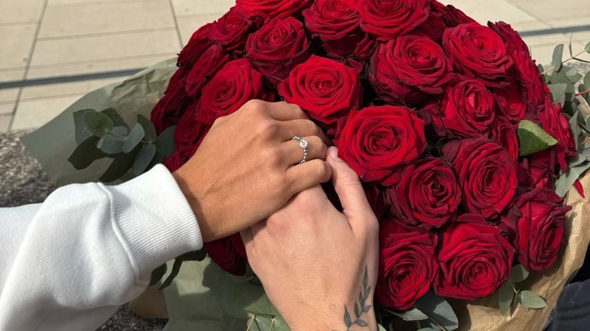 Jeweilige Hände von Twenty4tim und seinem Partner Edin Volarov