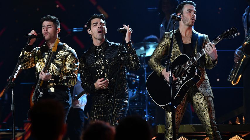 Die Jonas Brother bei den Grammys in LA im Januar 2020