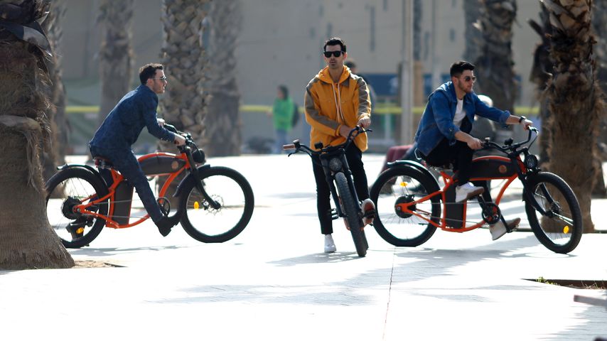 Die Jonas Brothers in Barcelona im Februar 2020