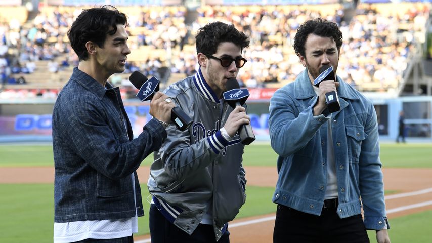 Die Jonas Brothers im Dodgers Stadium, Juni 2023