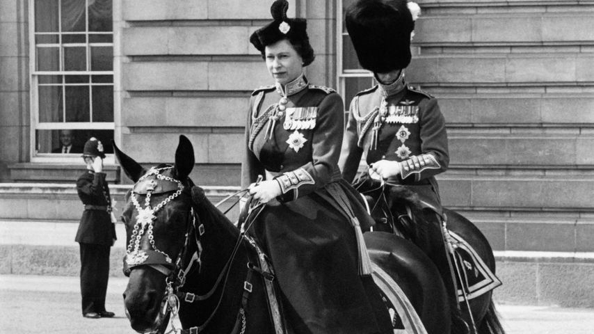Queen Elizabeth II. bei Trooping the Colour 1969