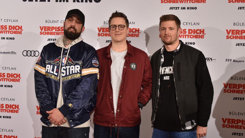 Die Bullshit TV-Mitglieder Chris, Phil und C-Bas