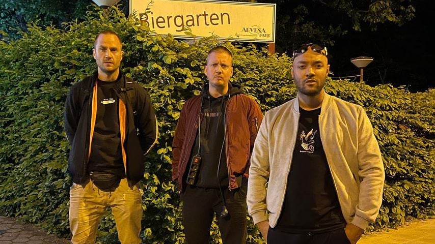 Maxim, Nico und Tarek von K.I.Z