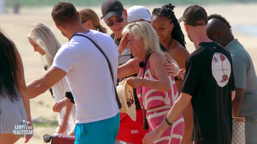 Die "Kampf der Realitystars"-Kandidaten empfangen Annemie Herren