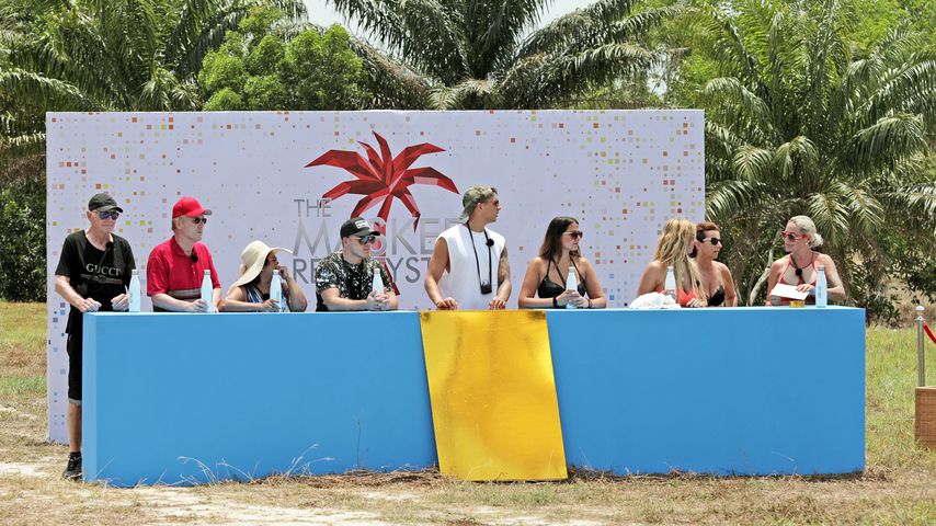 Die "Kampf der Realitytstars"-Teilnehmer beim Spiel "The Masked Realitystar"