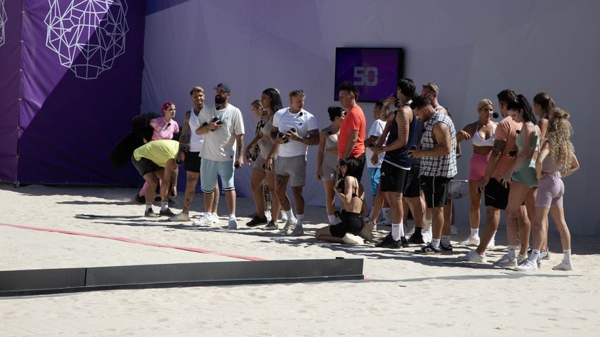 Die "The 50"-Kandidaten bei einem Arenaspiel