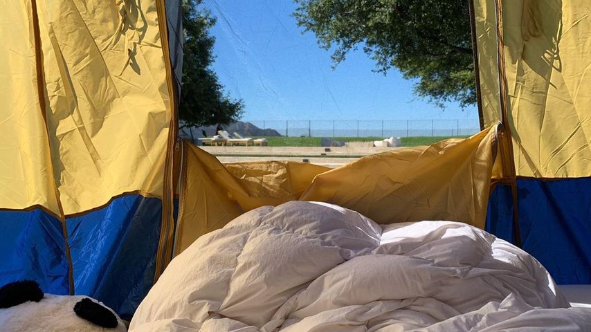 Die Kardashian-Kids beim Campen im August 2020