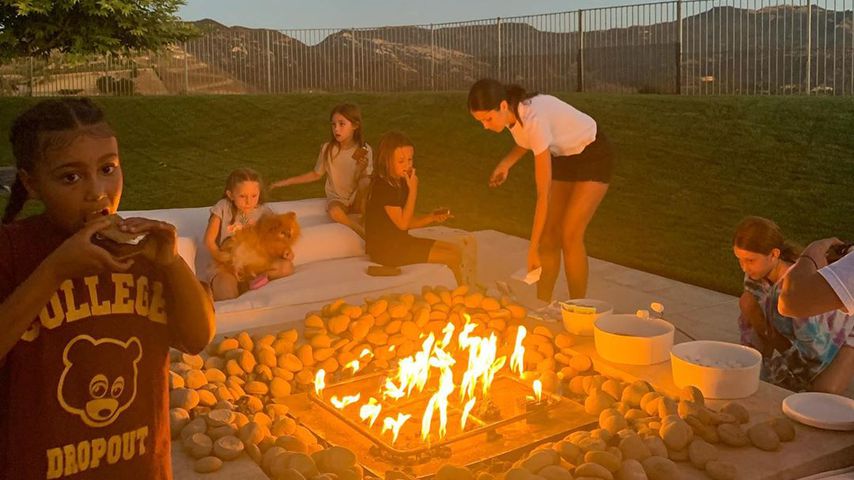 Die Kardashian-Kids beim Campen im August 2020