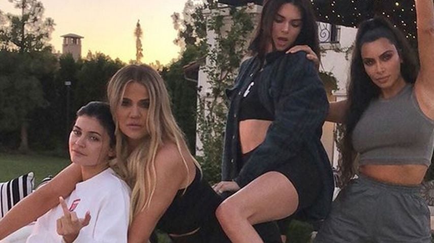 Kylie Jenner, Khloé Kardashian, Kendall Jenner und Kim Kardashian