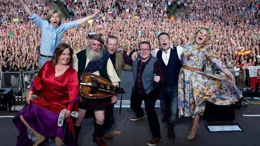 Die Kelly Family bei einem ihrer Comeback-Konzerte Anfang 2020