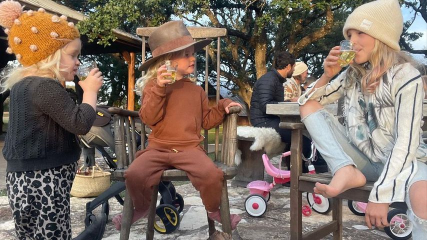 Die Kinder von James und Kimberly Van Der Beek, November 2021